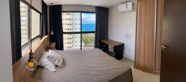 Apartamento com 3 Quartos para alugar, 185m² no Ponta Negra, Natal