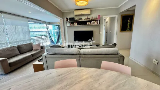 Apartamento com 4 Quartos à venda, 131m² no Gonzaga, Santos
