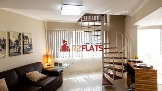 Flat com 1 Quarto para alugar, 47m² no Vila Nova Conceição, São Paulo