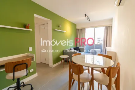 Apartamento com 1 Quarto para alugar, 50m² no Itaim Bibi, São Paulo