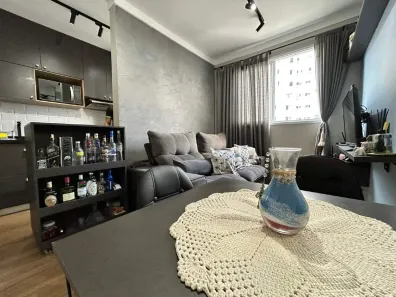 Apartamento com 2 Quartos à venda, 45m² no Areia Branca, Santos