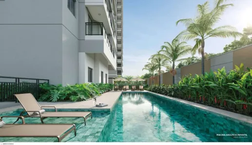 Apartamento com 2 Quartos à venda, 44m² no Chácara Santo Antônio (Zona Sul), São Paulo