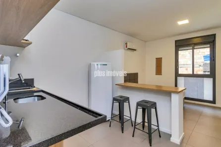 Apartamento com 1 Quarto para alugar, 30m² no Higienópolis, São Paulo