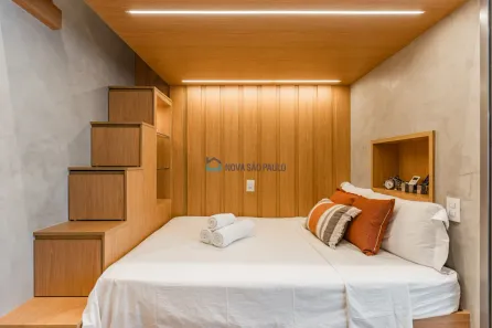 Apartamento com 1 Quarto para alugar, 40m² no Jardim das Acácias, São Paulo