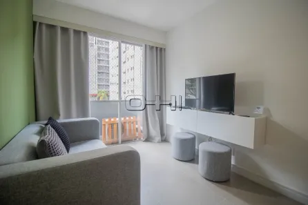 Apartamento com 1 Quarto para alugar, 50m² no Itaim Bibi, São Paulo
