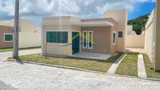 Casa de Condomínio com 2 Quartos à venda, 70m² no Catu de Abrantes (Abrantes), Camaçari