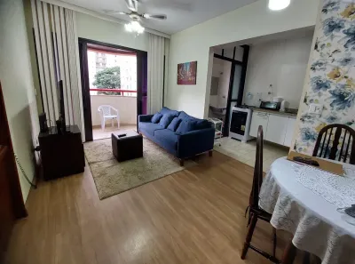 Apartamento com 1 Quarto para alugar, 52m² no Brooklin Paulista, São Paulo