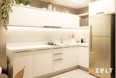 Apartamento com 1 Quarto para alugar, 28m² no Centro, Blumenau