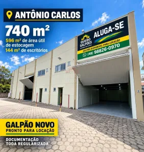Galpão/Depósito/Armazém para alugar, 740m² no Centro, Antônio Carlos