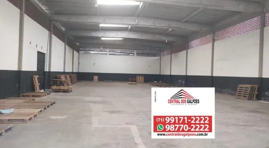 Galpão/Depósito/Armazém para alugar, 600m² no Porto Seco Pirajá, Salvador