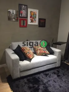 Apartamento com 1 Quarto para alugar, 33m² no Santo Amaro, São Paulo
