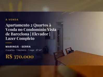 Apartamento com 2 Quartos à venda, 47m² no Maringá, Serra