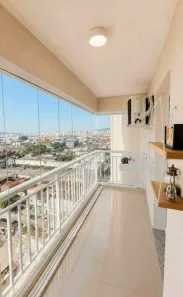 Apartamento com 2 Quartos para alugar, 66m² no Vila Mathias, Santos
