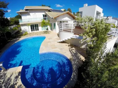 Casa de Condomínio com 4 Quartos para alugar, 420m² no Loteamento Alphaville Campinas, Campinas