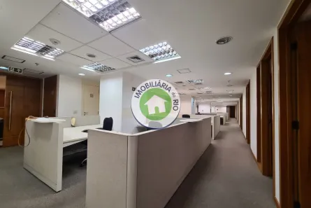 Sala Comercial para alugar, 585m² no Centro, Rio de Janeiro