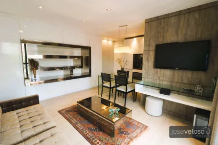 Apartamento com 1 Quarto para venda ou aluguel, 51m² no Batel, Curitiba