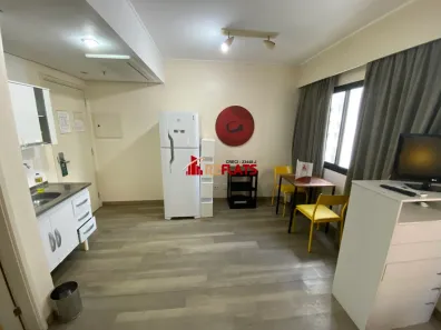 Flat com 1 Quarto para alugar, 28m² no Indianópolis, São Paulo