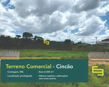 para alugar, 4058m² no Água Branca, Contagem