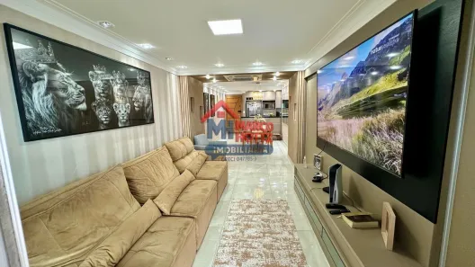 Apartamento com 3 Quartos para alugar, 130m² no Canto do Forte, Praia Grande