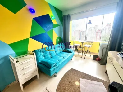 Apartamento com 1 Quarto à venda, 40m² no Paraíso do Morumbi, São Paulo