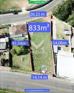 Lote/Terreno à venda, 480m² no Jardim Carvalho, Ponta Grossa