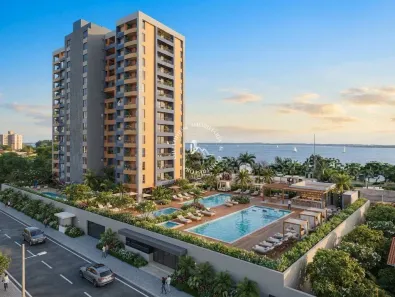 Apartamento com 2 Quartos para alugar, 136m² no Ponta Negra, Manaus