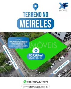 Lote/Terreno para alugar, 708m² no Meireles, Fortaleza