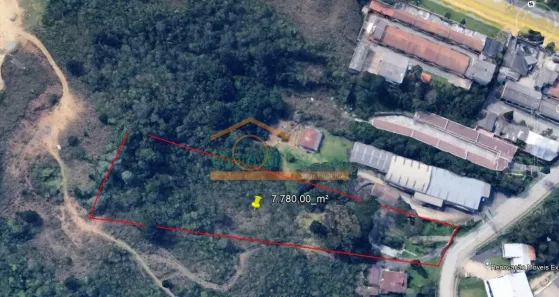 Lote/Terreno à venda, 7780m² no Passaúna, Campo Magro