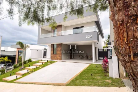 Casa de Condomínio com 4 Quartos à venda, 328m² no Jardim Residencial Helvétia Park II, Indaiatuba