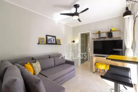 Flat com 1 Quarto para alugar, 41m² no Aclimação, São Paulo