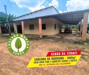 Fazenda/Sítio com 3 Quartos à venda, 90m² no Iranduba, Iranduba