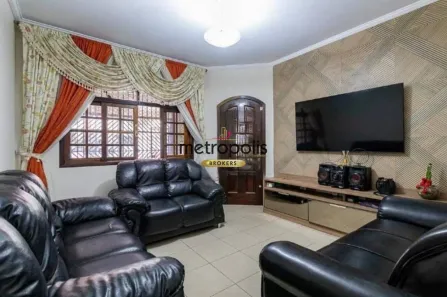 Sobrado com 3 Quartos à venda, 125m² no Parque Marajoara, Santo André
