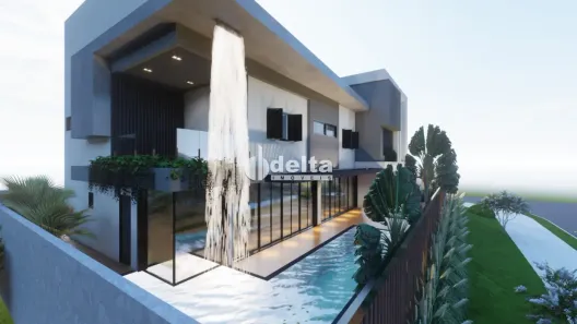 Casa de Condomínio com 4 Quartos à venda, 374m² no Nova Uberlândia, Uberlândia