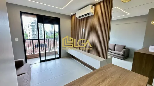 Apartamento com 1 Quarto para alugar, 43m² no Embaré, Santos