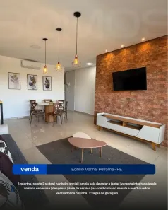 Apartamento com 3 Quartos à venda, 120m² no Cidade Universitária, Petrolina