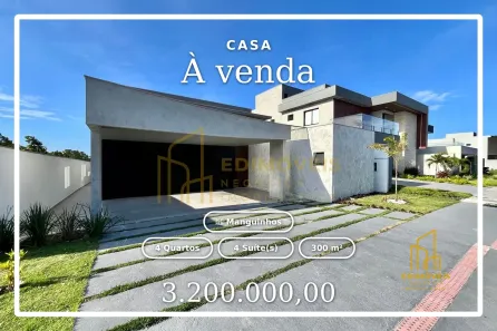 Casa com 4 Quartos à venda, 300m² no Manguinhos, Serra