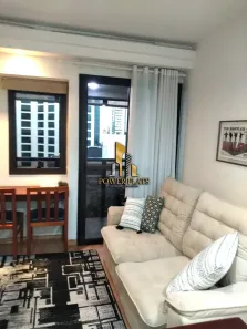 Flat com 1 Quarto para alugar, 45m² no Moema, São Paulo