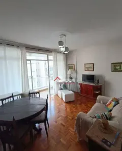 Apartamento com 2 Quartos para alugar, 86m² no Gonzaga, Santos