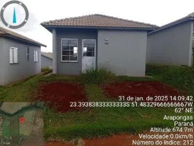 Casa com 2 Quartos à venda, 43m² no Loteamento Bem Viver Arapongas, Arapongas