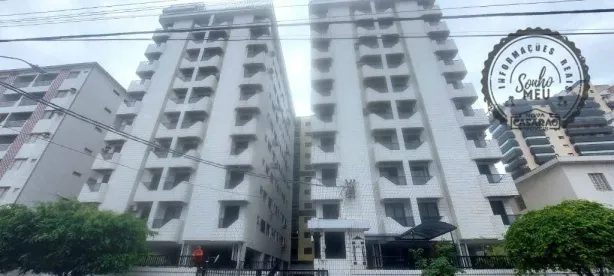 Apartamento com 1 Quarto à venda, 44m² no Canto do Forte, Praia Grande