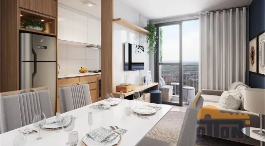 Apartamento com 2 Quartos à venda, 47m² no Prado Velho, Curitiba