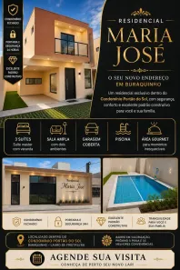 Casa de Condomínio com 3 Quartos à venda, 120m² no Buraquinho, Lauro de Freitas