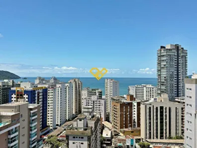 Apartamento com 3 Quartos para alugar, 136m² no Boqueirão, Santos
