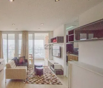 Flat com 1 Quarto para alugar, 48m² no Brooklin Paulista, São Paulo