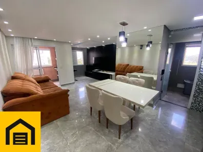 Apartamento com 3 Quartos à venda, 60m² no Vila Noêmia, Mauá