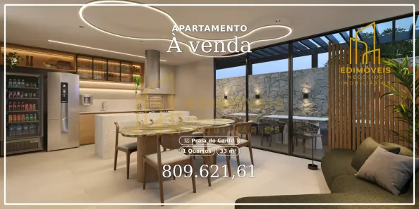 Apartamento com 1 Quarto à venda, 33m² no Praia do Canto, Vitória