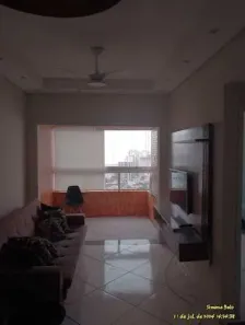 Apartamento com 2 Quartos para alugar, 60m² no Ocian, Praia Grande