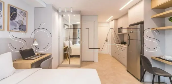 Flat com 1 Quarto à venda, 25m² no Pinheiros, São Paulo