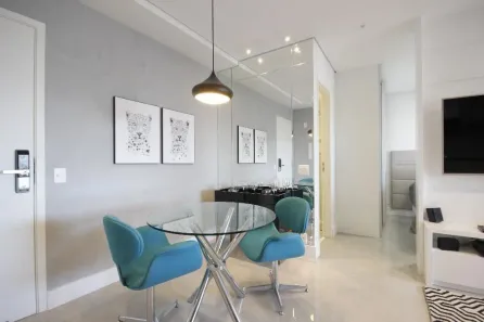 Apartamento com 1 Quarto para alugar, 56m² no Vila Nova Conceição, São Paulo
