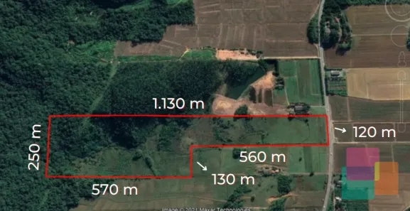 Lote/Terreno à venda, 202678m² no Avaí, Guaramirim